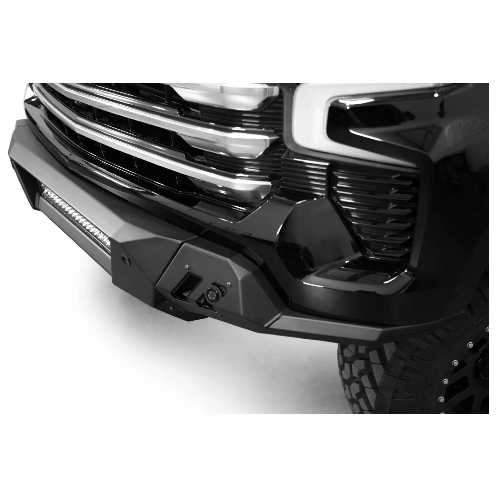 Addictive Desert Designs Chevy Black Label Front Bumper, 2022.5-2024 LZ0 - Image 6