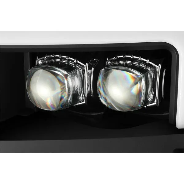AlphaRex MKII Nova-Series LED Projector Headlights - Black, 2015-2019 Silverado LML/L5P - Image 2