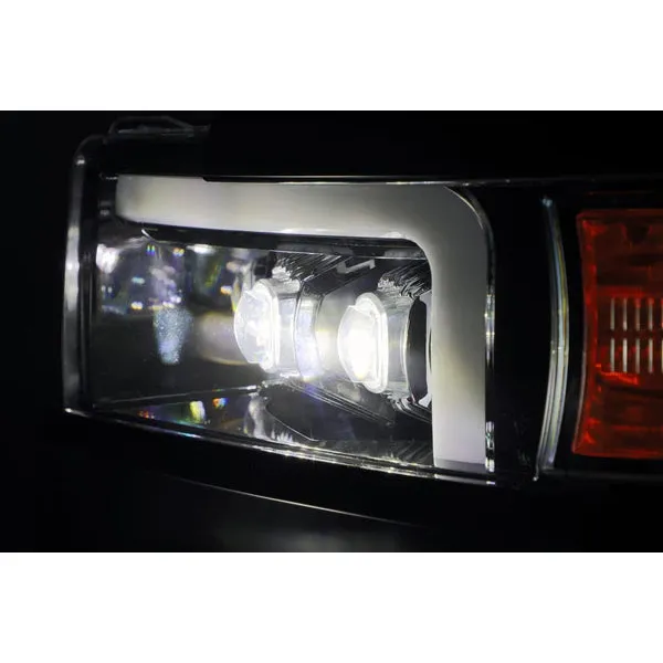 AlphaRex MKII Nova-Series LED Projector Headlights - Black, 2015-2019 Silverado LML/L5P - Image 3