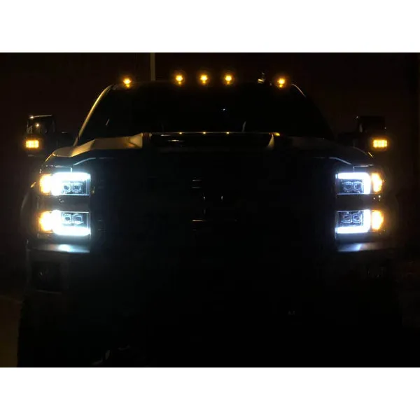 AlphaRex MKII Nova-Series LED Projector Headlights - Black, 2015-2019 Silverado LML/L5P - Image 8