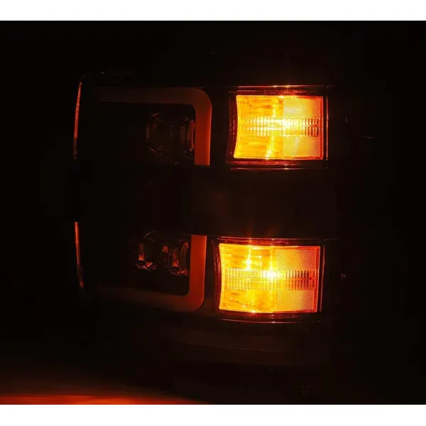 AlphaRex MKII Nova-Series LED Projector Headlights - Chrome, 2015-2019 Silverado LML/L5P - Image 6