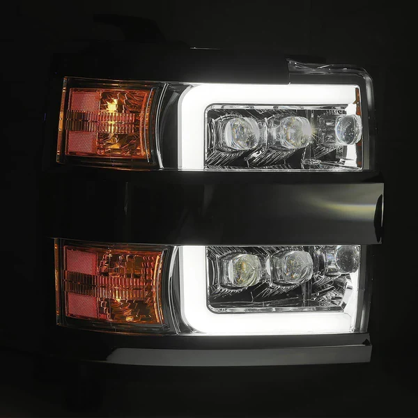 AlphaRex MKII Nova-Series LED Projector Headlights - Jet Black, 2015-2019 Silverado LML/L5P - Image 4