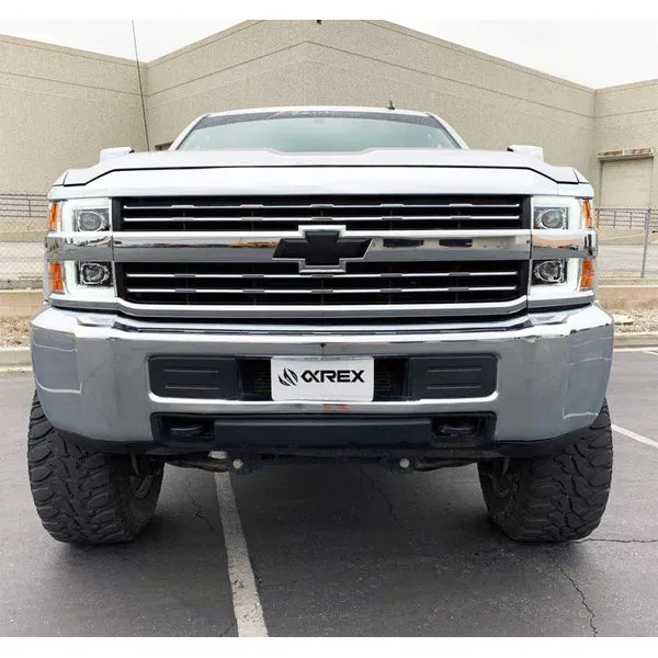 AlphaRex Pro-Series Halogen Projector Headlights - Jet Black, 2015-2019 Silverado LML/L5P - Image 7
