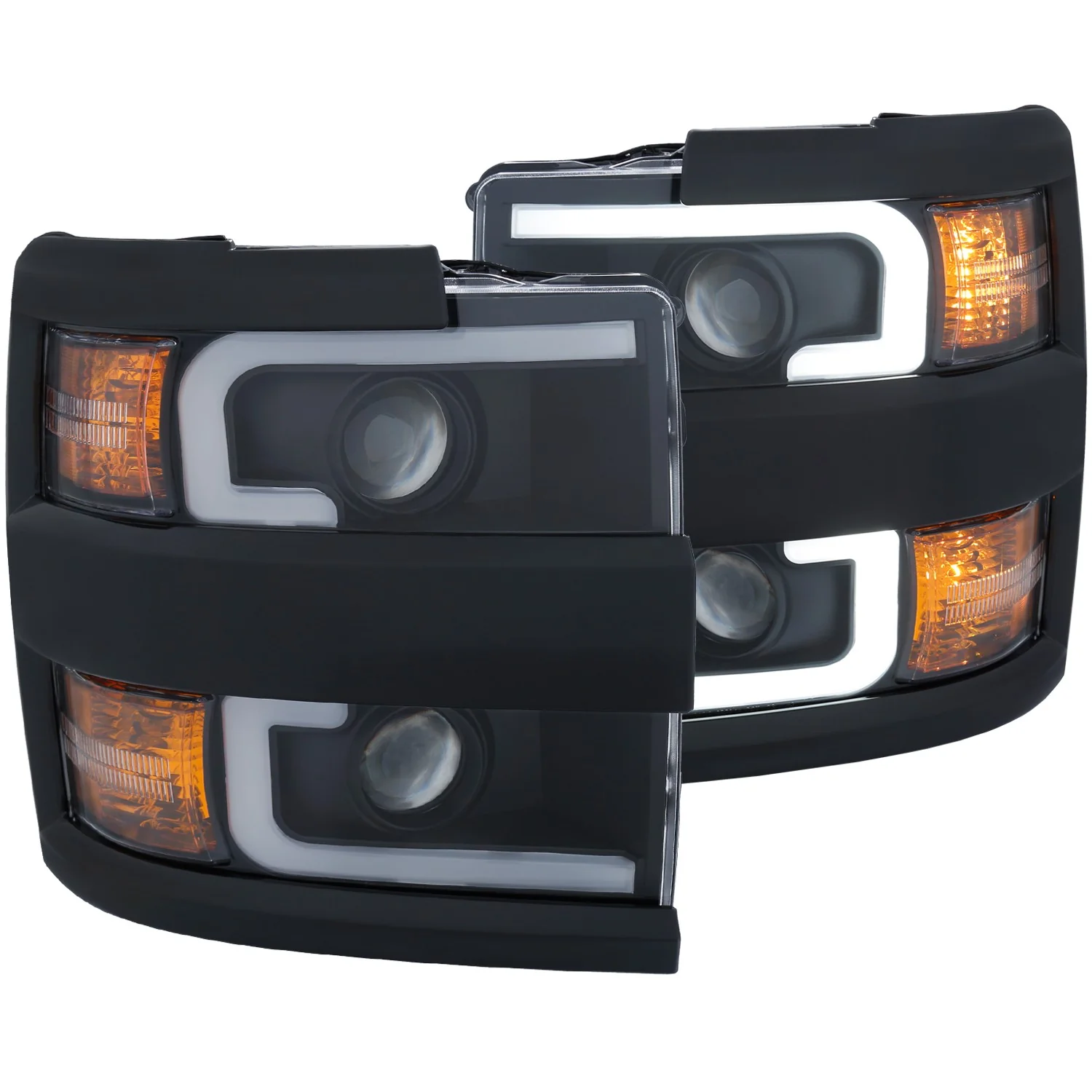Anzo Projector Switchback Headlights for 2015-2019 LML/L5P - Image 6