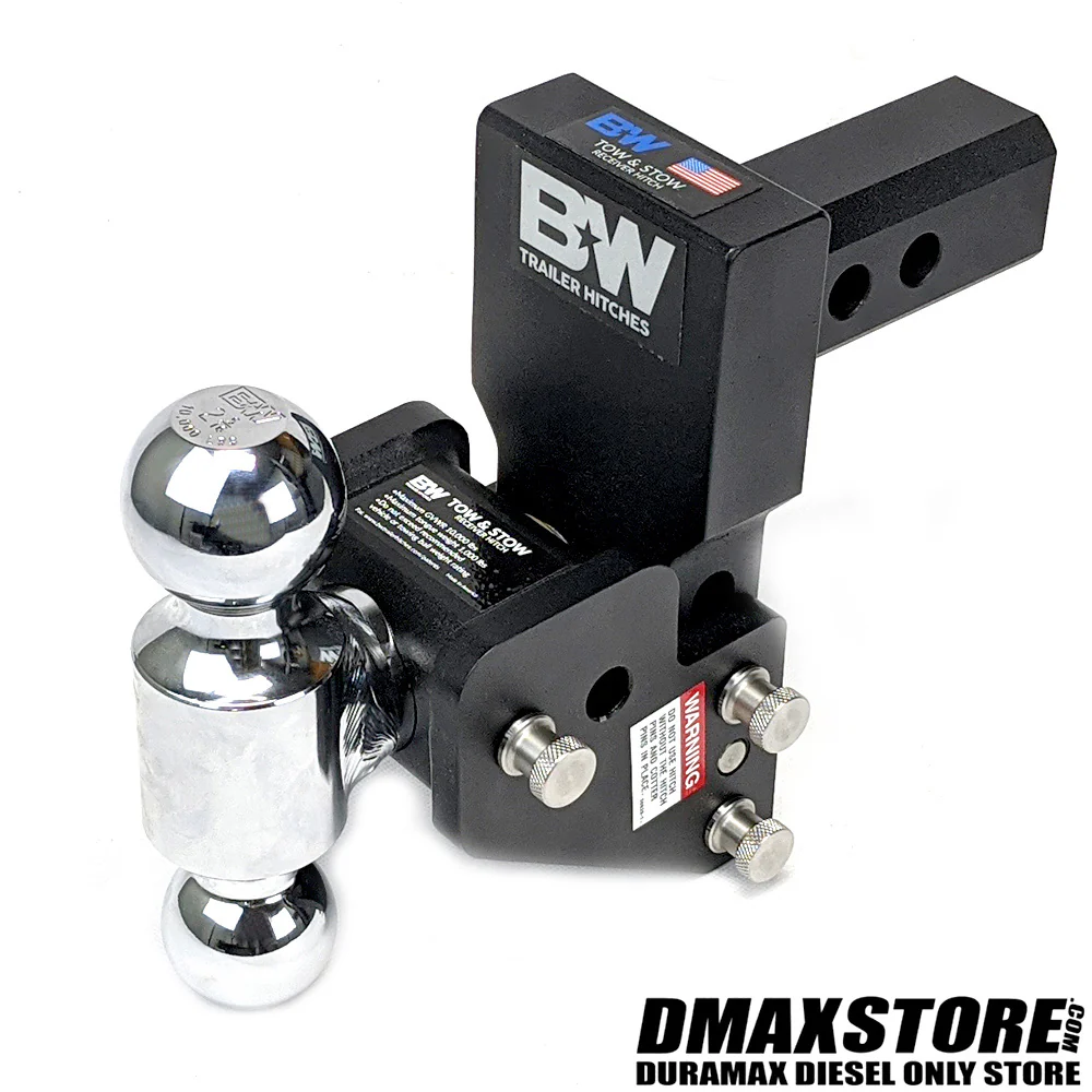 B&W Tow & Stow Ball Mount, 2" Receiver (Multi-Pro Tailgate Compatible) - Image 5