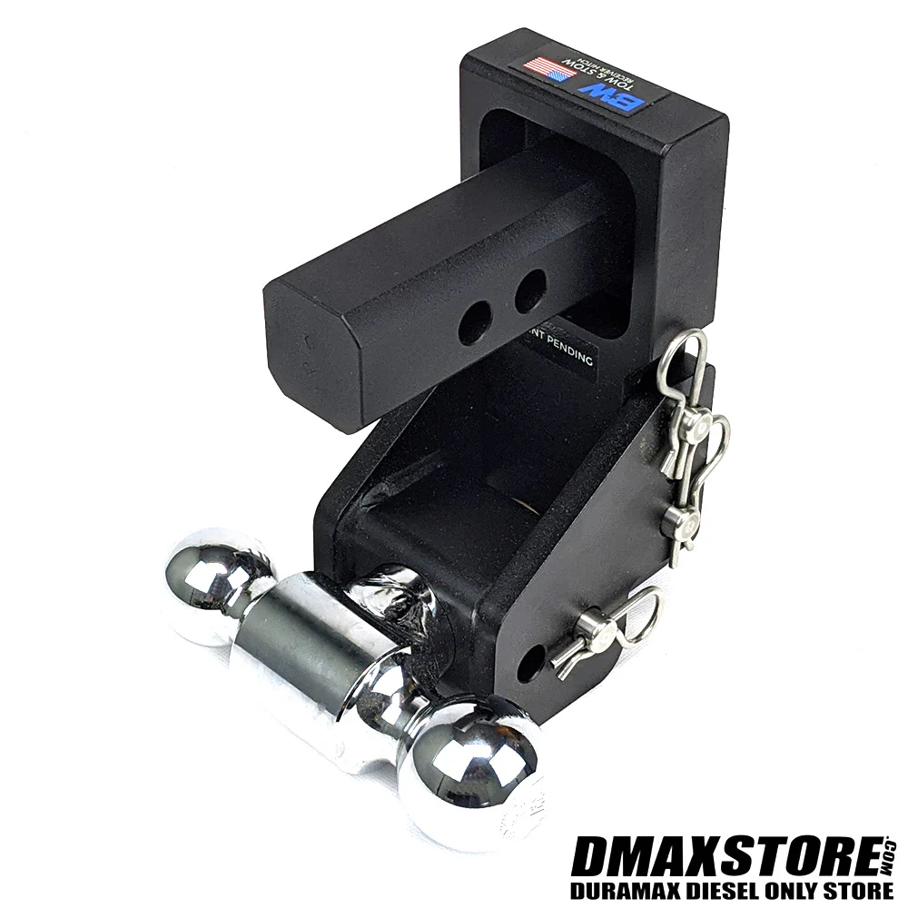 B&W Tow & Stow Ball Mount, 2" Receiver (Multi-Pro Tailgate Compatible) - Image 6