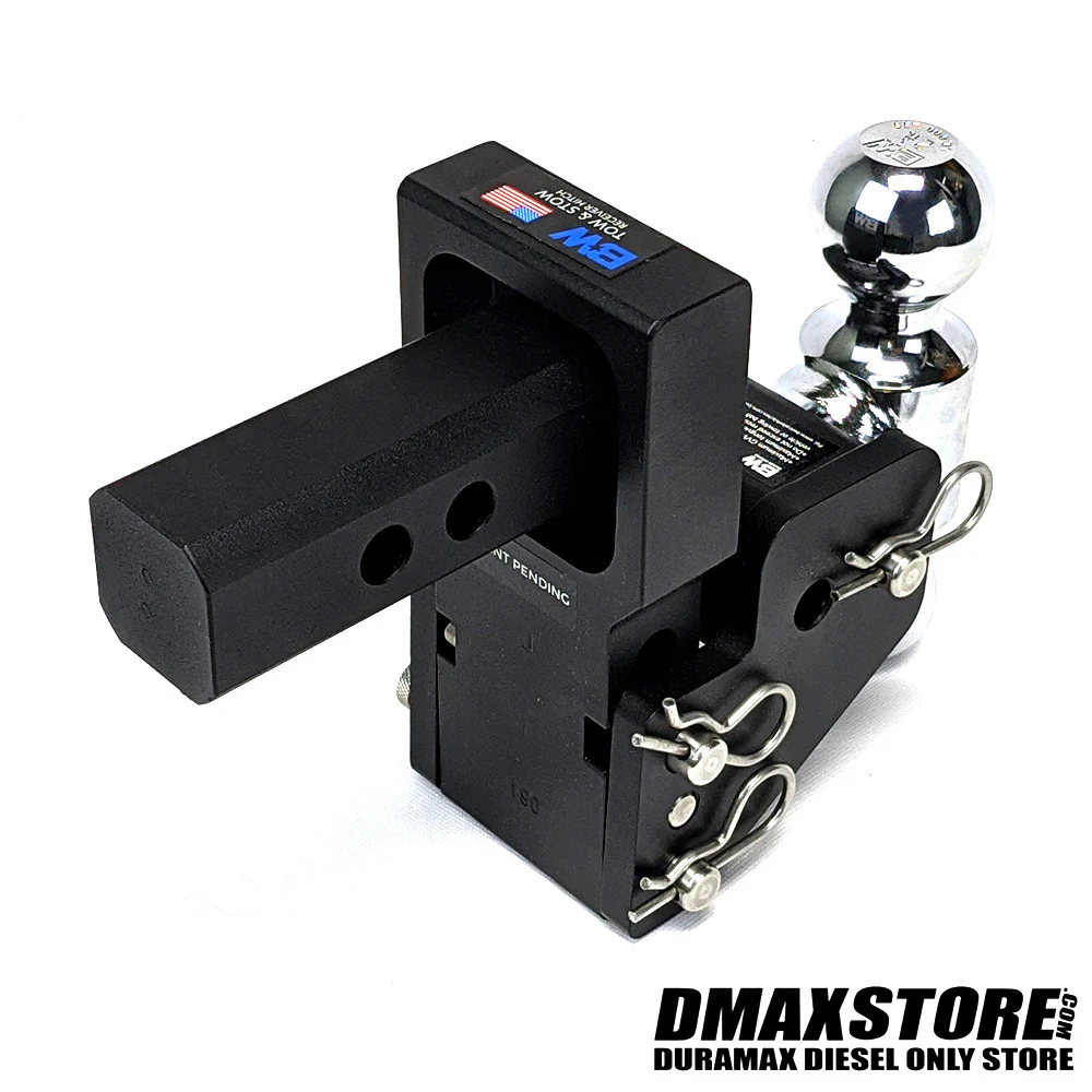 B&W Tow & Stow Ball Mount, 2" Receiver (Multi-Pro Tailgate Compatible) - Image 7