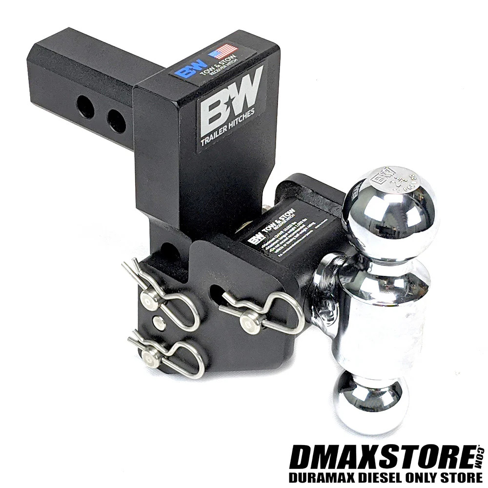 B&W Tow & Stow Ball Mount, 2" Receiver (Multi-Pro Tailgate Compatible) - Image 8