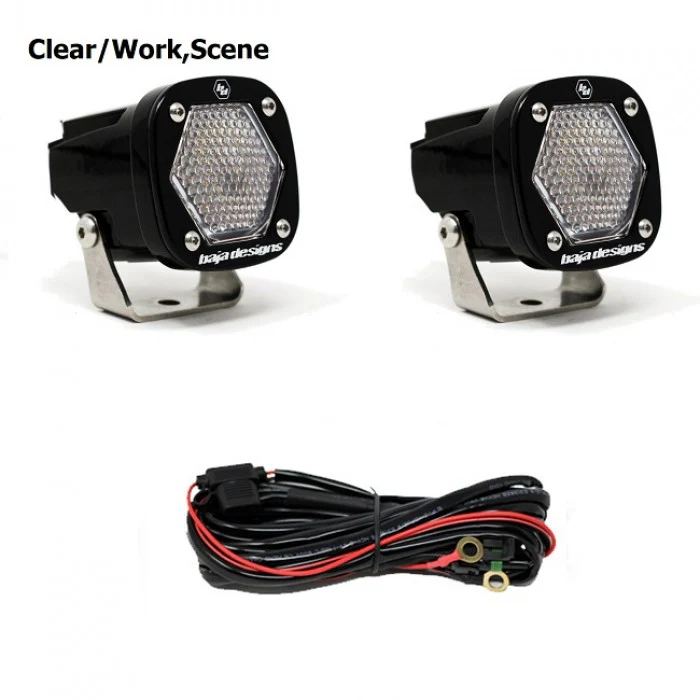 Baja Designs S1 Black LED Auxiliary Light Pod Pair - Image 3