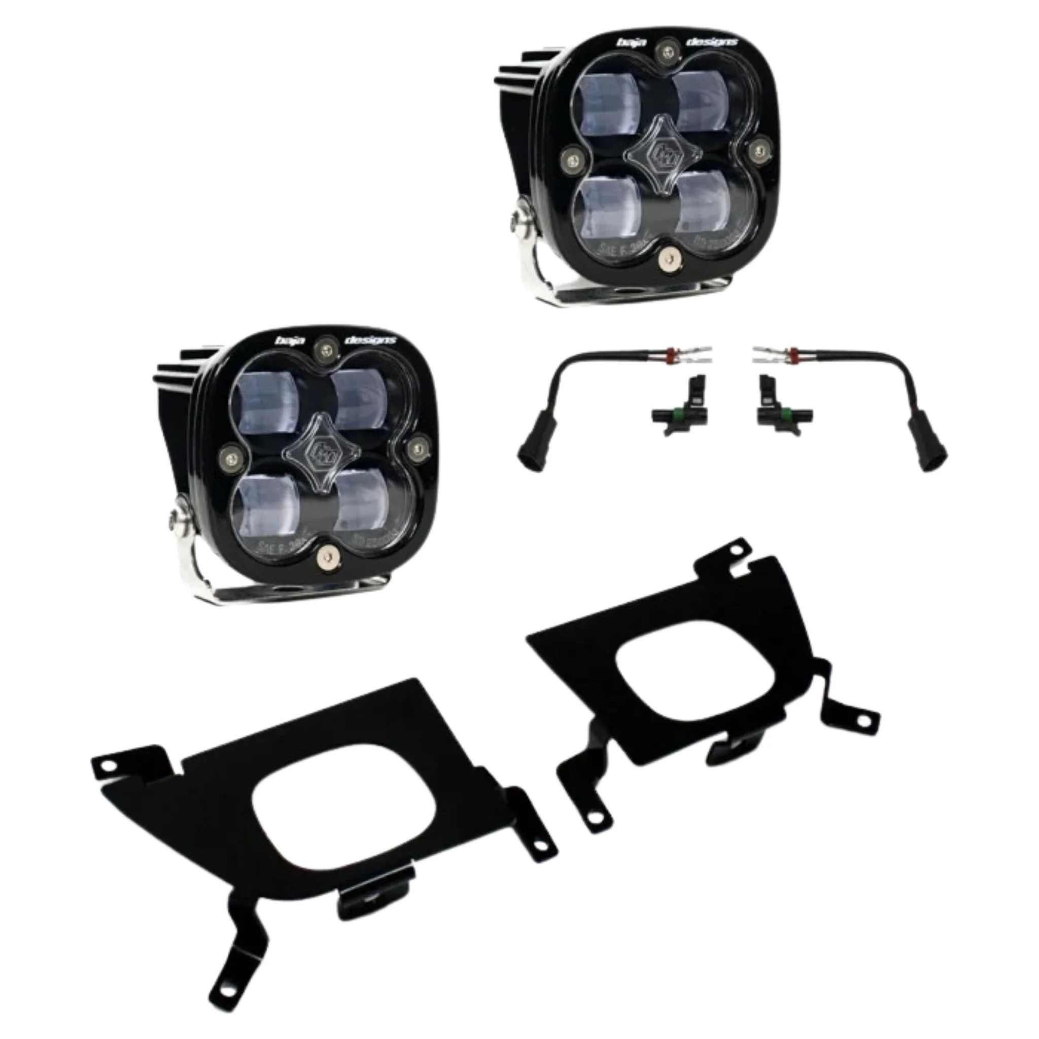 Baja Designs Squadron SAE Fog Light Kit, 2020-2024 Silverado L5P/LM2/LZ0