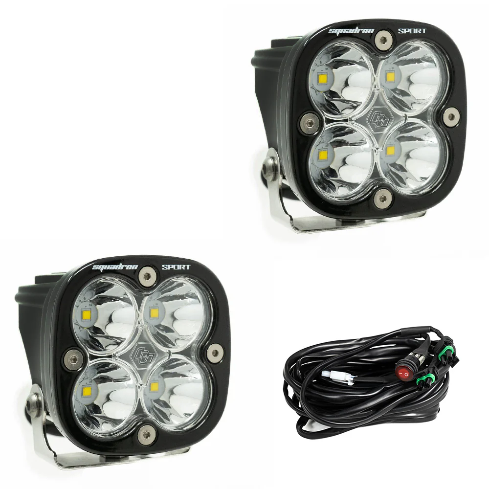 Baja Designs Squadron Sports LED Auxiliary Light Pods