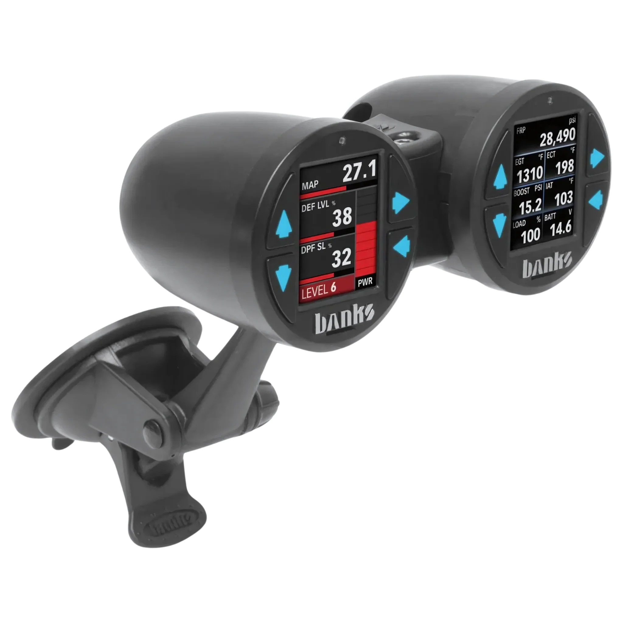Banks Dual Gauge Pod Suction Mount - Image 2