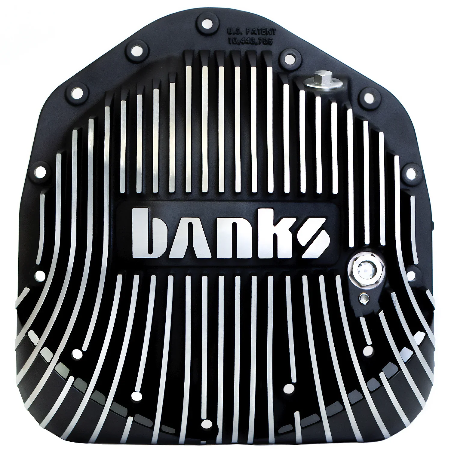 Banks Power Machined Black Rear Differential Cover, 2001-2019 LB7/LLY/LBZ/LMM/LML/L5P