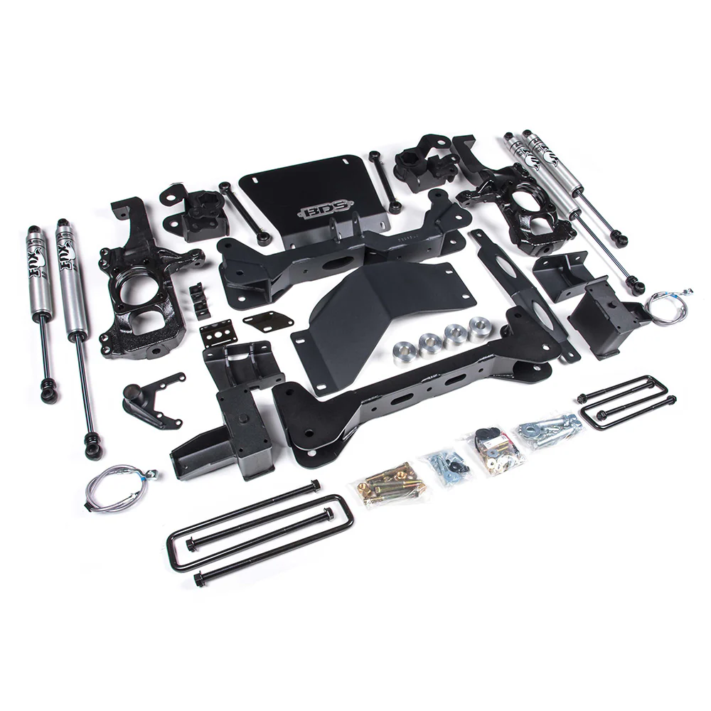 BDS 6.5" High Clearance Suspension Lift Kit Fox 2.0 Shocks, 2020-2024 L5P - Image 6