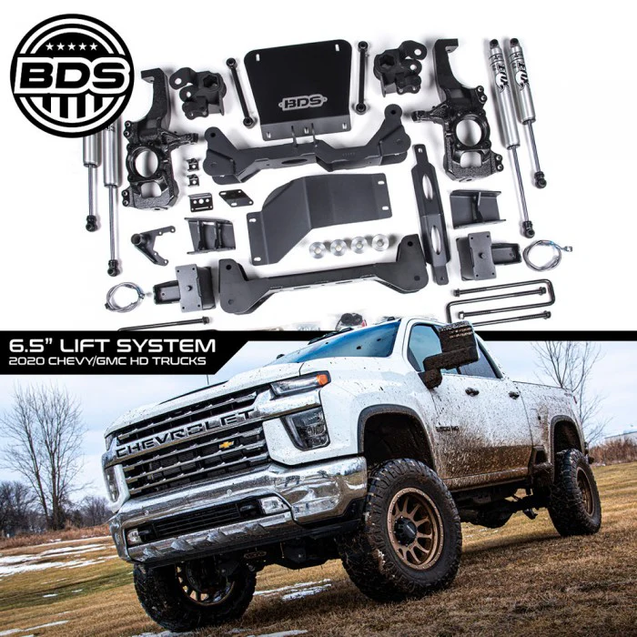 BDS 6.5" Performance Elite Suspension Lift Kit, 2020-2025 L5P - Image 6