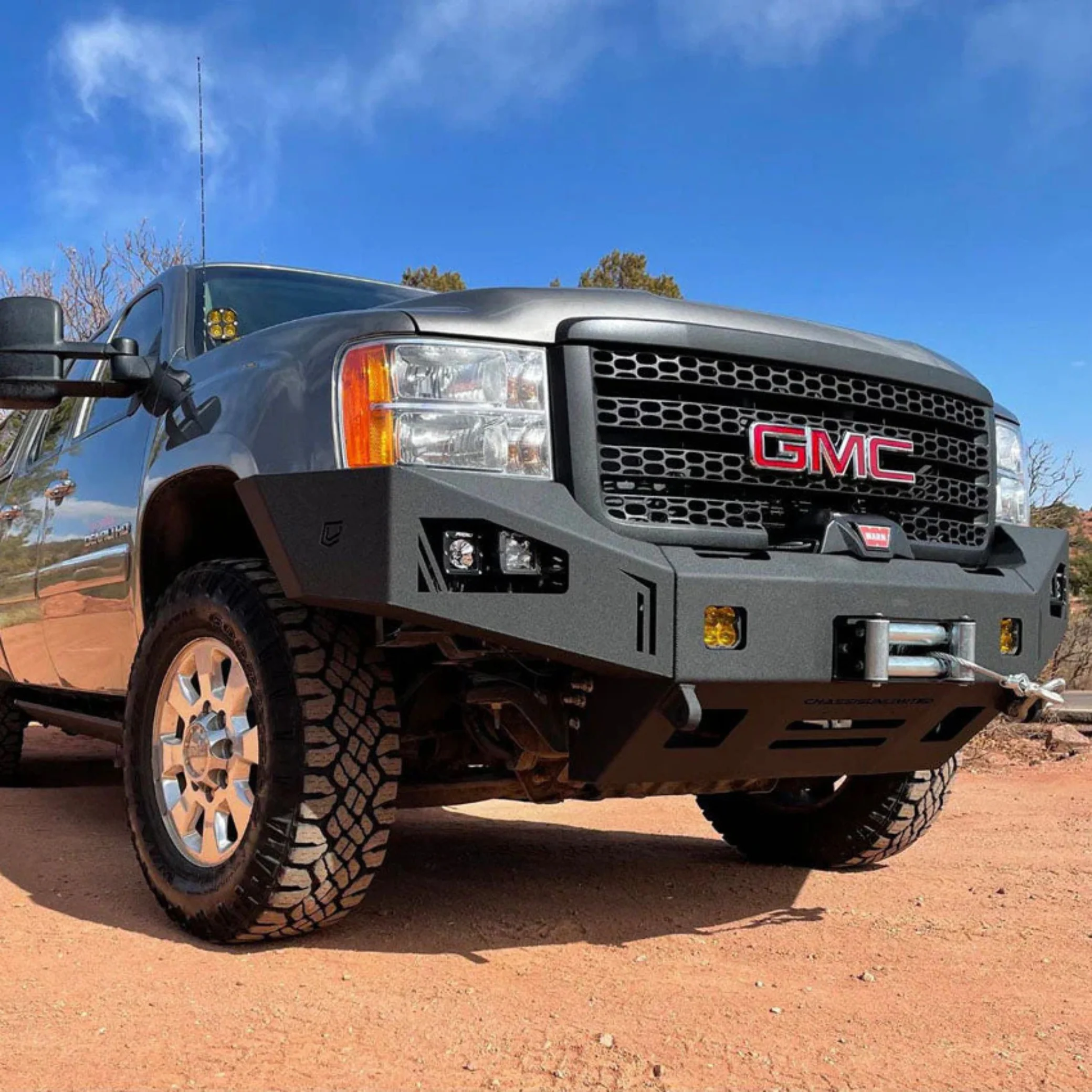 Chassis Unlimited Octane Series Front Winch Bumper, 2011-2014 GMC LML - Image 3