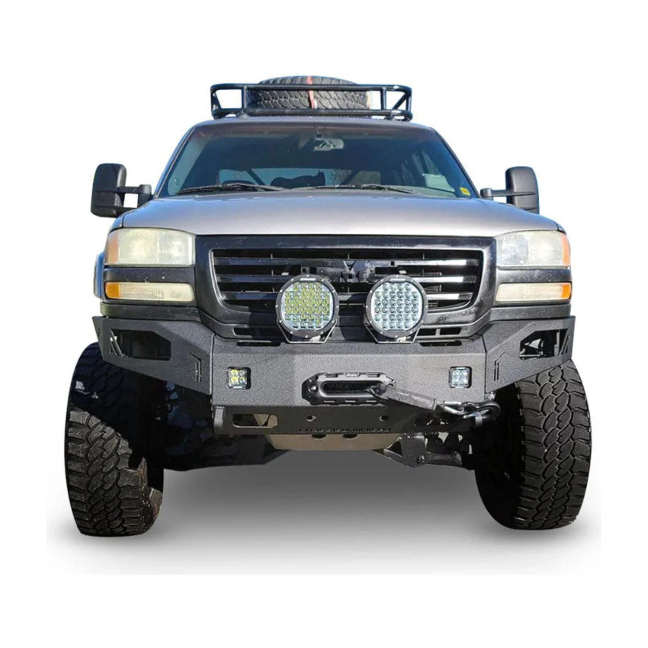 Chassis Unlimited Octane Series Front Winch Bumper, 2003-2006 LB7/LLY/LBZ