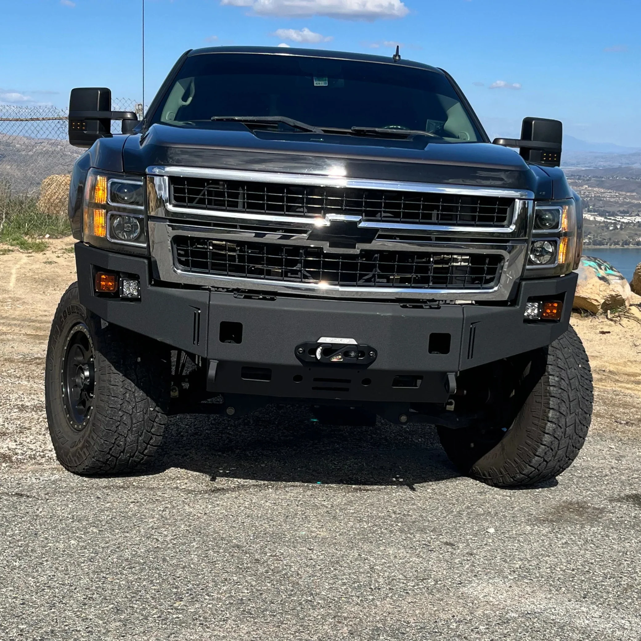 Chassis Unlimited Octane Series Front Winch Bumper, 2011-2014 Chevy LML - Image 3