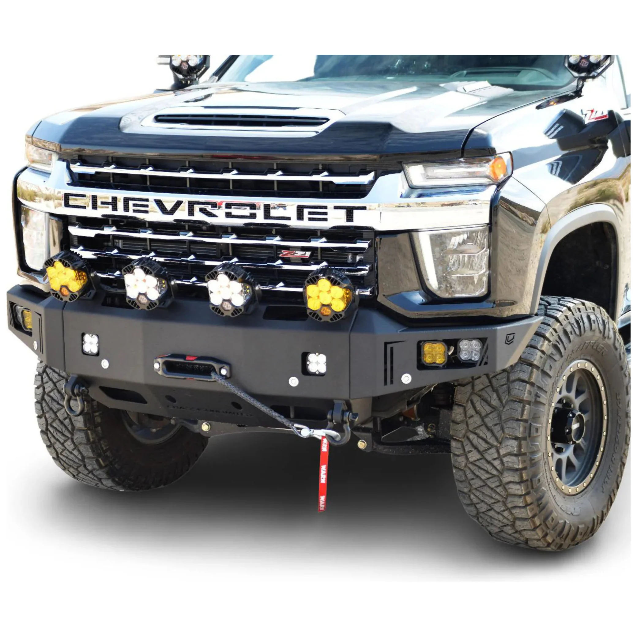 Chassis Unlimited Octane Series Front Winch Bumper, 2020-2023 L5P - Image 2