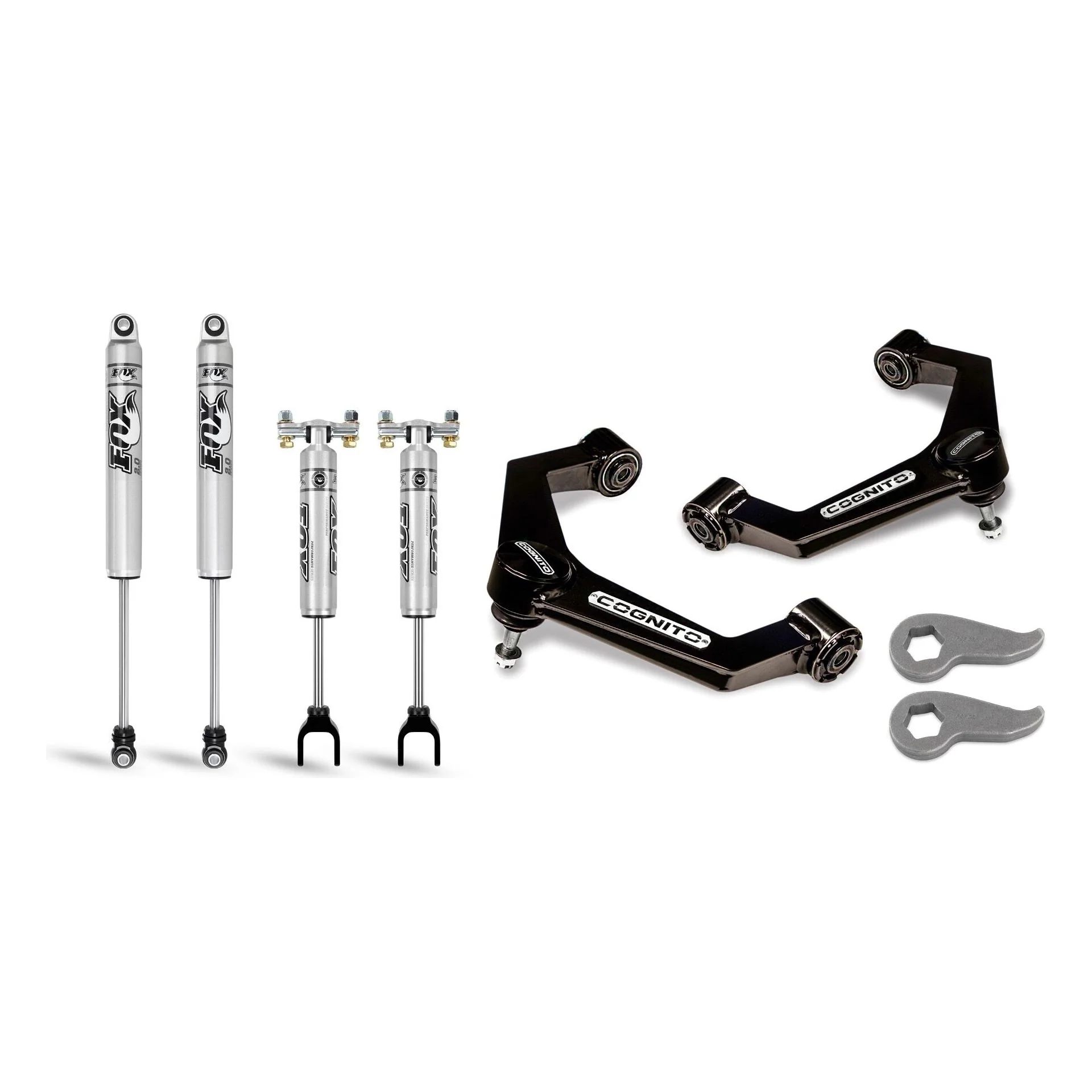 Cognito 3" Performance Leveling Kit w/Fox 2.0 Shocks, 2020-2025 L5P