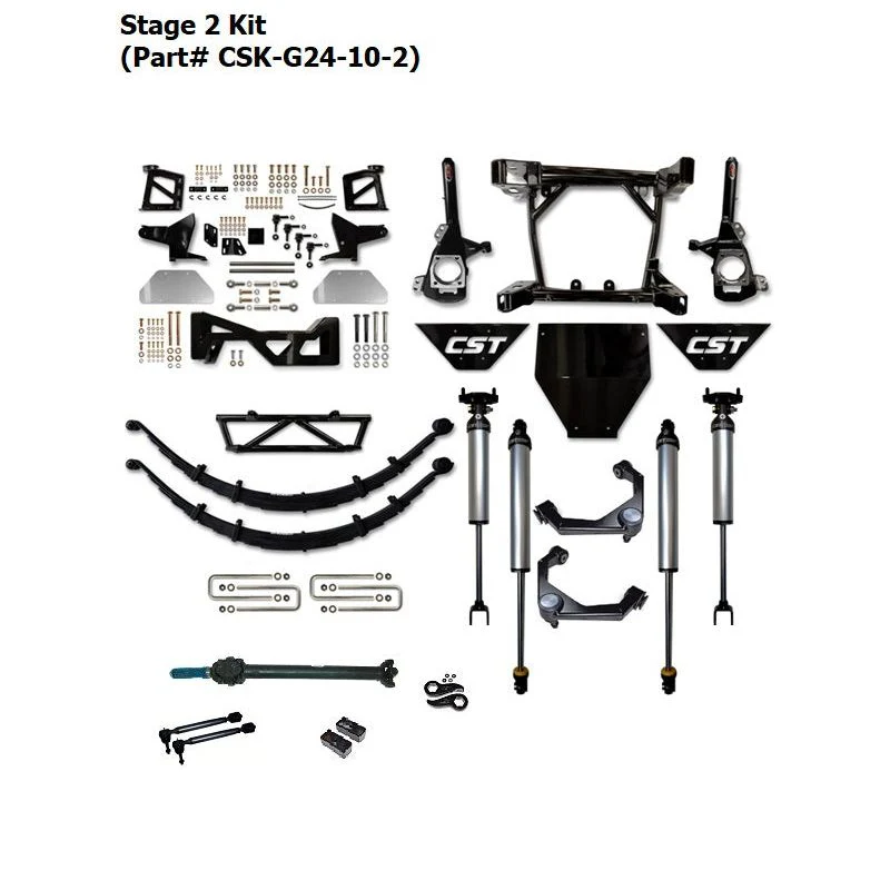 CST 10" HD Lift Kit, 2020-2025 L5P - Image 2