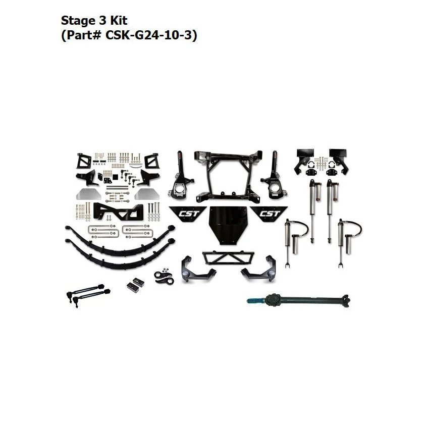 CST 10" HD Lift Kit, 2020-2025 L5P - Image 3