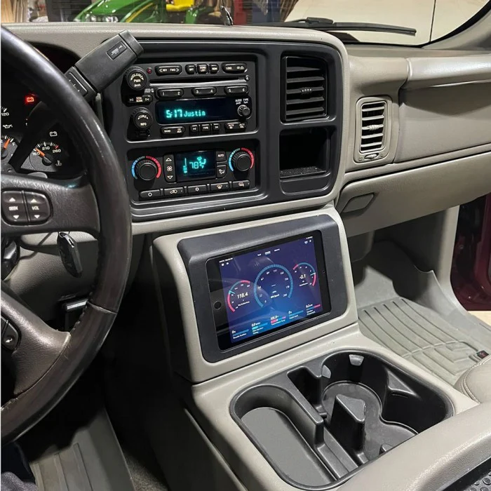 Custom Consoles iPad Mini Classic Center Console Mount, 2003-2007 LB7/LLY/LBZ - Image 4