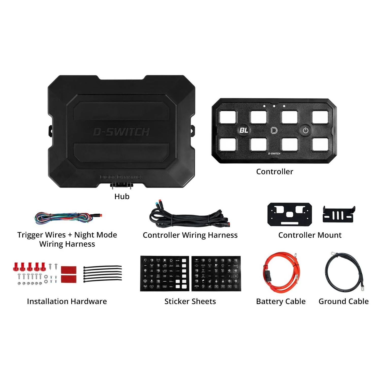 Diode Dynamics D-Switch 8-Channel Switch Panel - Image 2