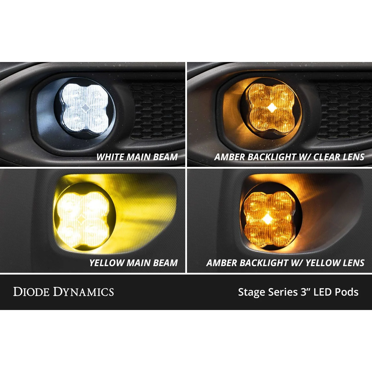 Diode Dynamics SS3 LED Fog Light Kit, 2015-2019 Sierra LML/L5P - Image 12
