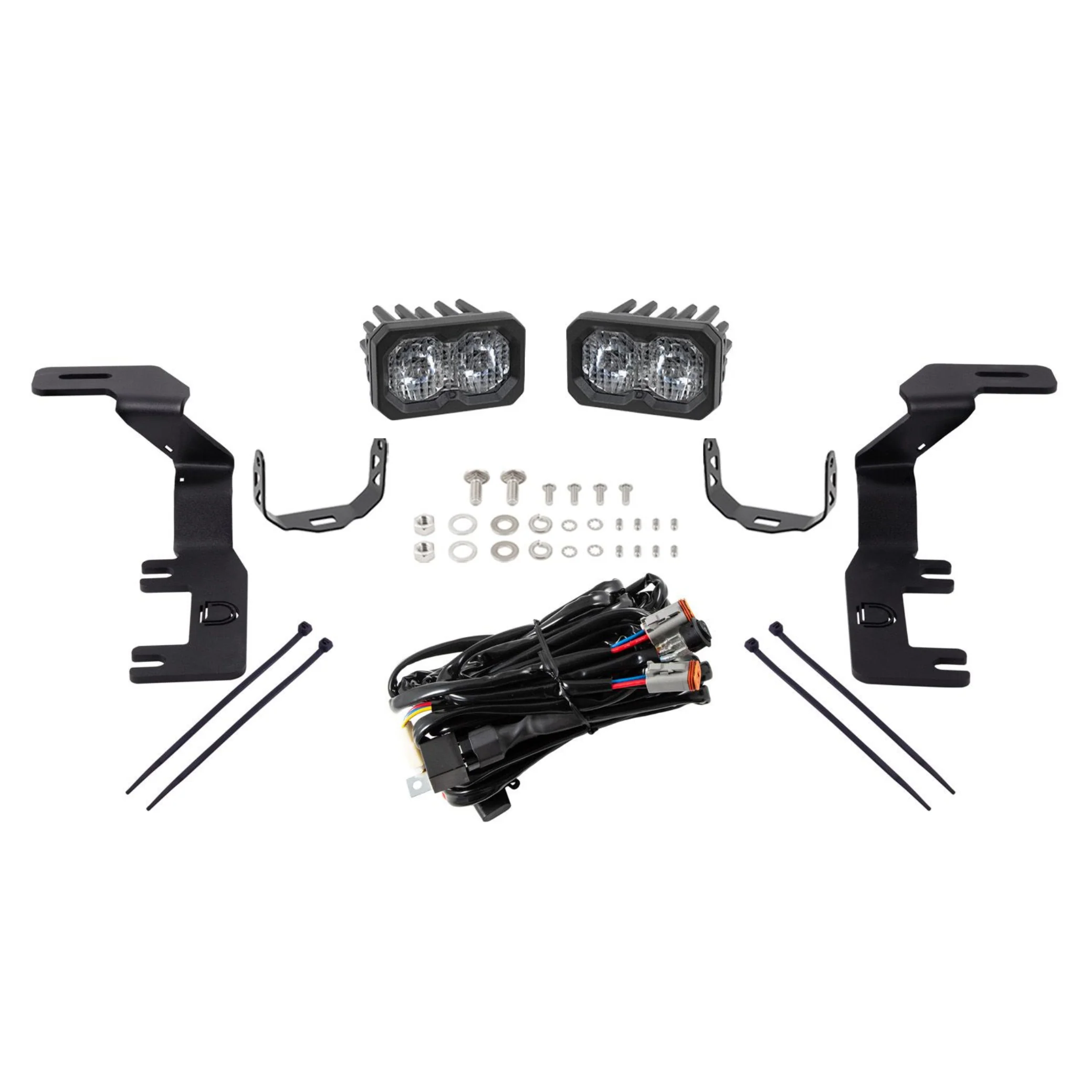 Diode Dynamics Stage Series Backlit Ditch Light Kit, 2016-2022 LWN