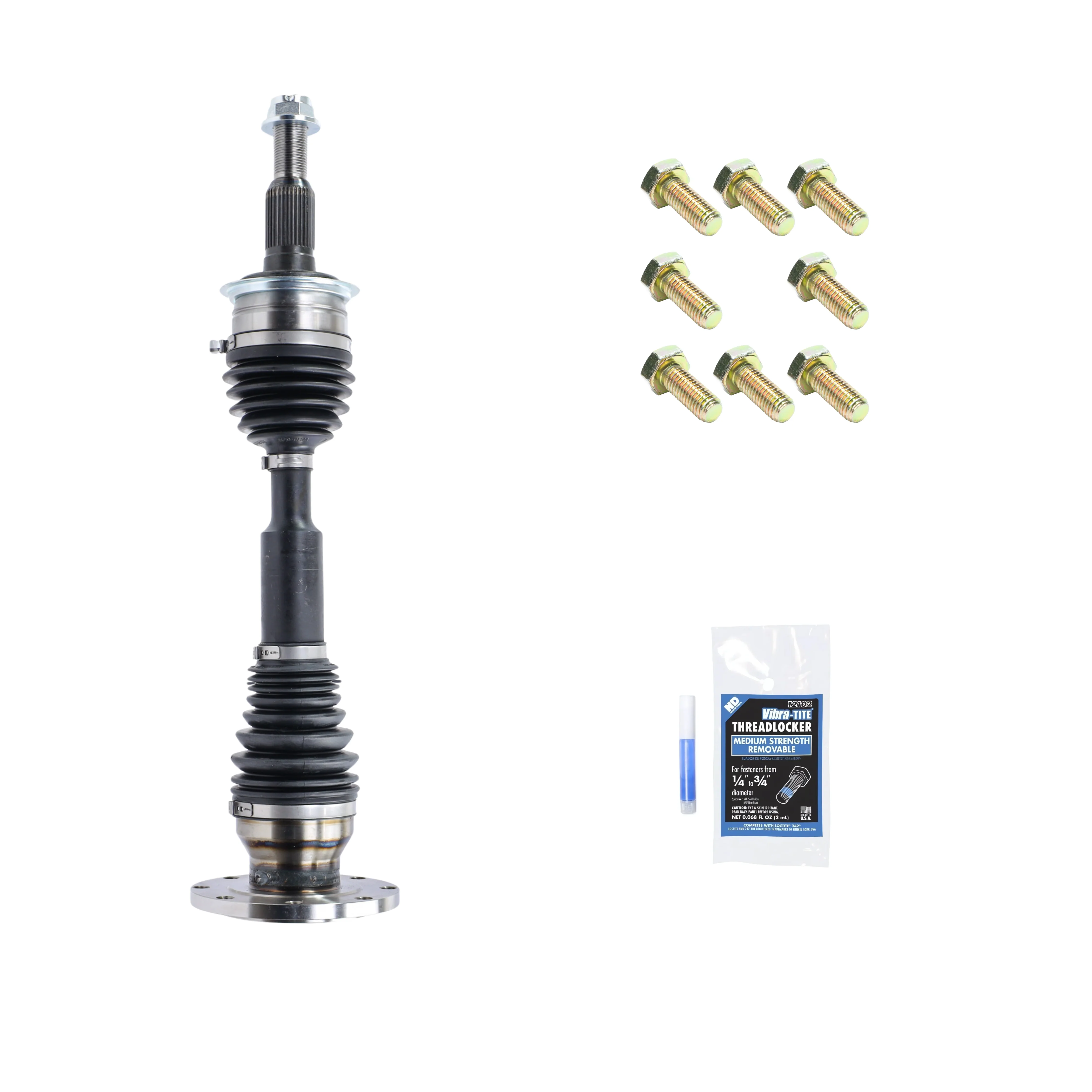 DMAX Extended Travel Front CV Axle Assembly, 2015-2019 LML/L5P - Image 14