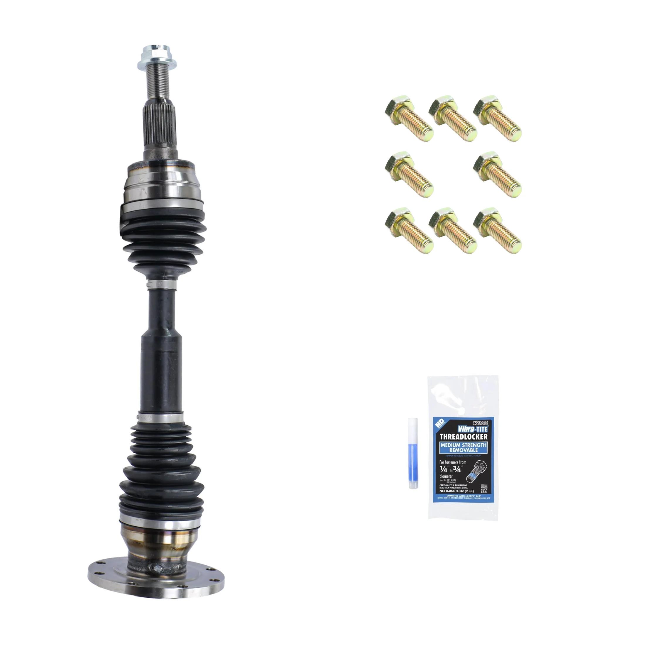 DMAX Extended Travel Front CV Axle Assembly, 2011-2014 LML - Image 14