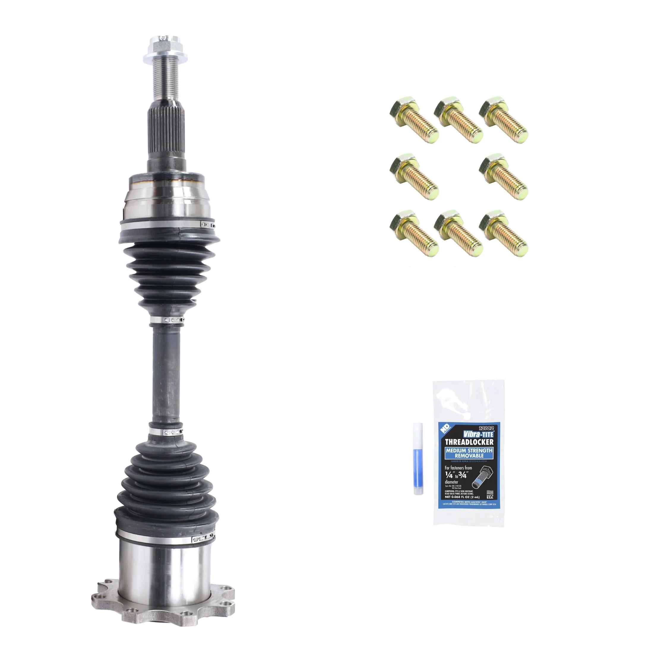 DMAX HD Front CV Axle Assembly, 2015-2019 LML/L5P - Image 15