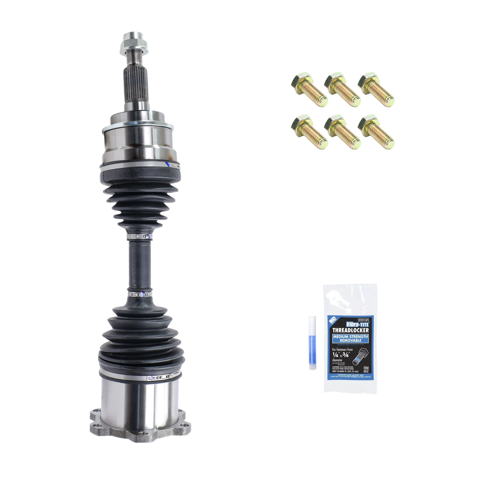 DMAX HD Front CV Axle Assembly, 2001-2010 LB7/LLY/LBZ/LMM - Image 13