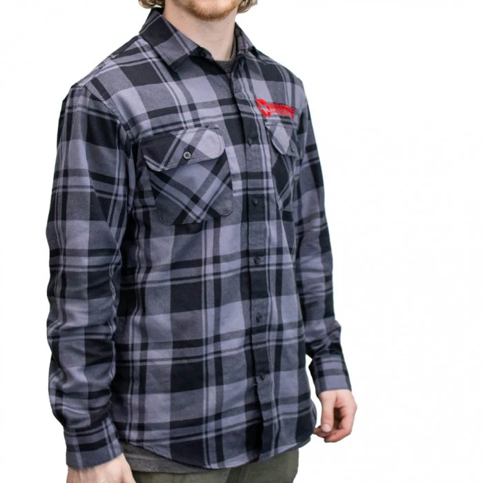 DmaxStore Embroidered Flannel - Image 4