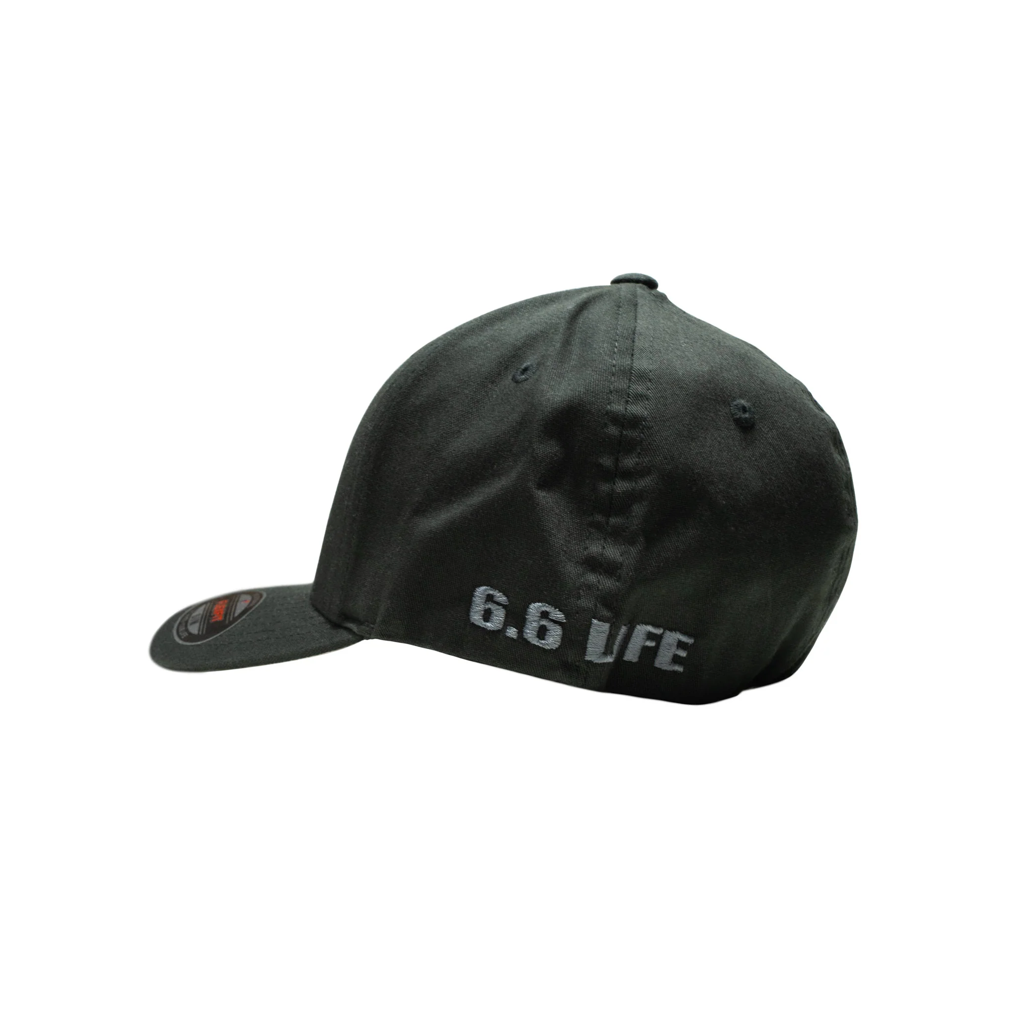 DmaxStore Flexfit Hat (Black-Gray) - Image 3