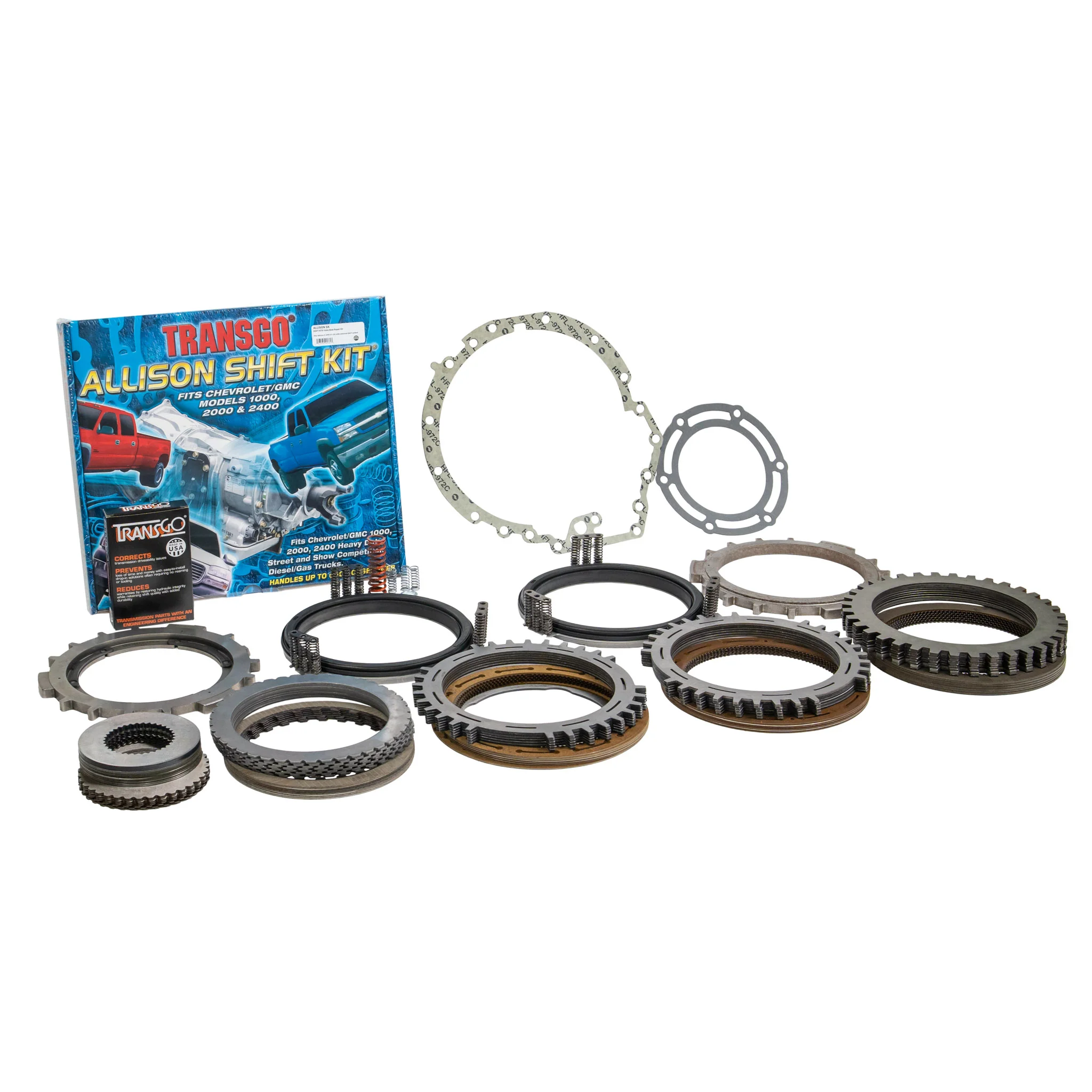 DmaxStore Stage 5 Allison Transmission Kit w/Converter 1000HP, 2001-2004 LB7 - Image 2