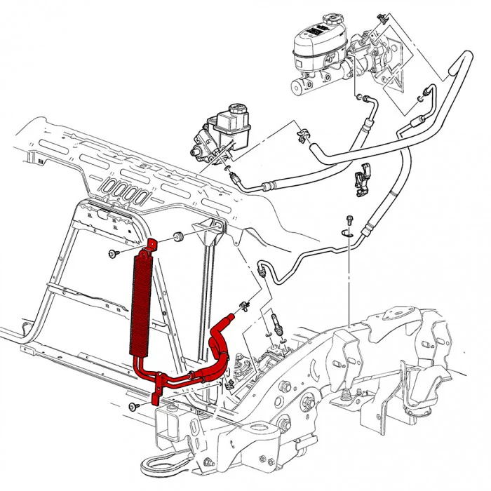 DmaxStore Power Steering Cooler, 2011-2014 LML - Image 5