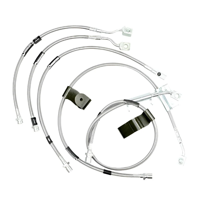 DmaxStore Stainless Steel Brake Lines, 2007.5-2010 LMM Single Rear Wheel