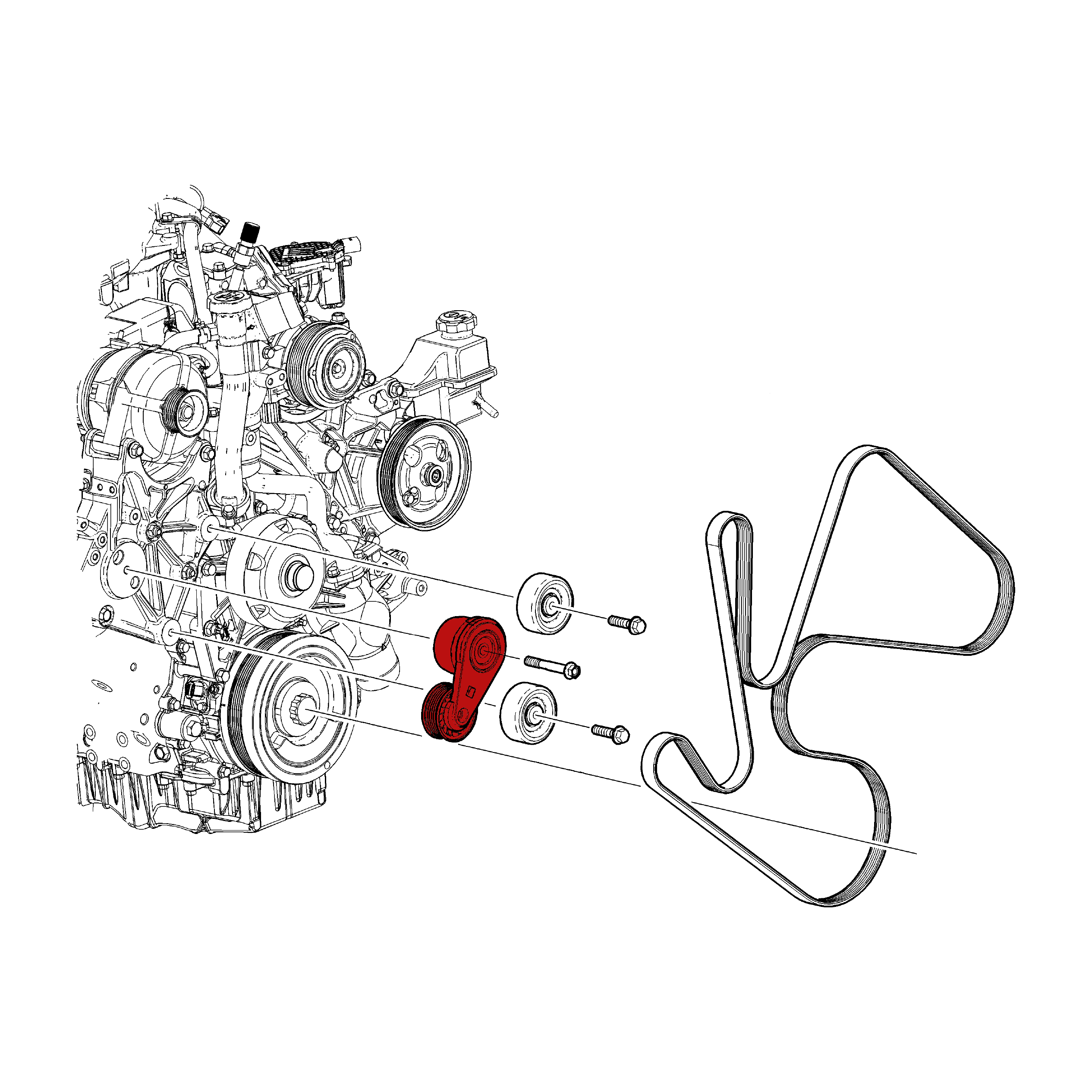 DmaxStore Upgraded Belt Tensioner, 2017-2024 L5P - Image 5