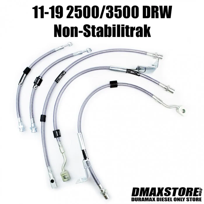 DmaxStore Stainless Steel Brake Lines, 2011-2019 LML/L5P - Image 4