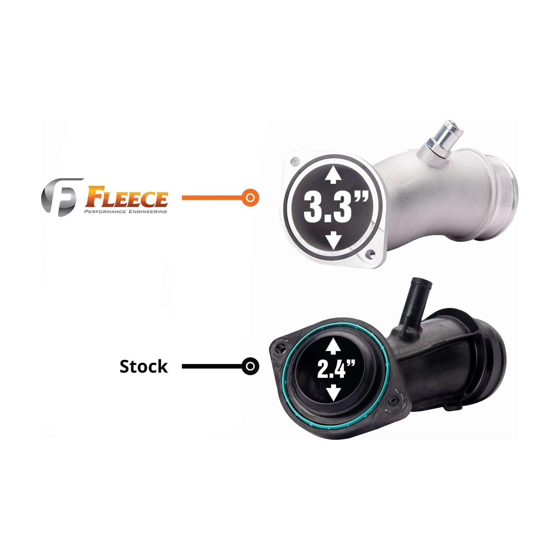 Fleece Performance High Flow Intake Horn, 2017-2024 L5P - Image 4