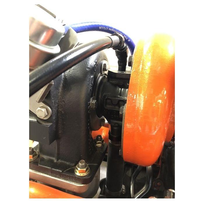 Fleece Performance Remote Turbo Oil Feed Line Kit For 1/4 NPT Turbo Oil Inlet (S300/S400), 2001-2016 LB7/LLY/LBZ/LMM/LML - Image 3