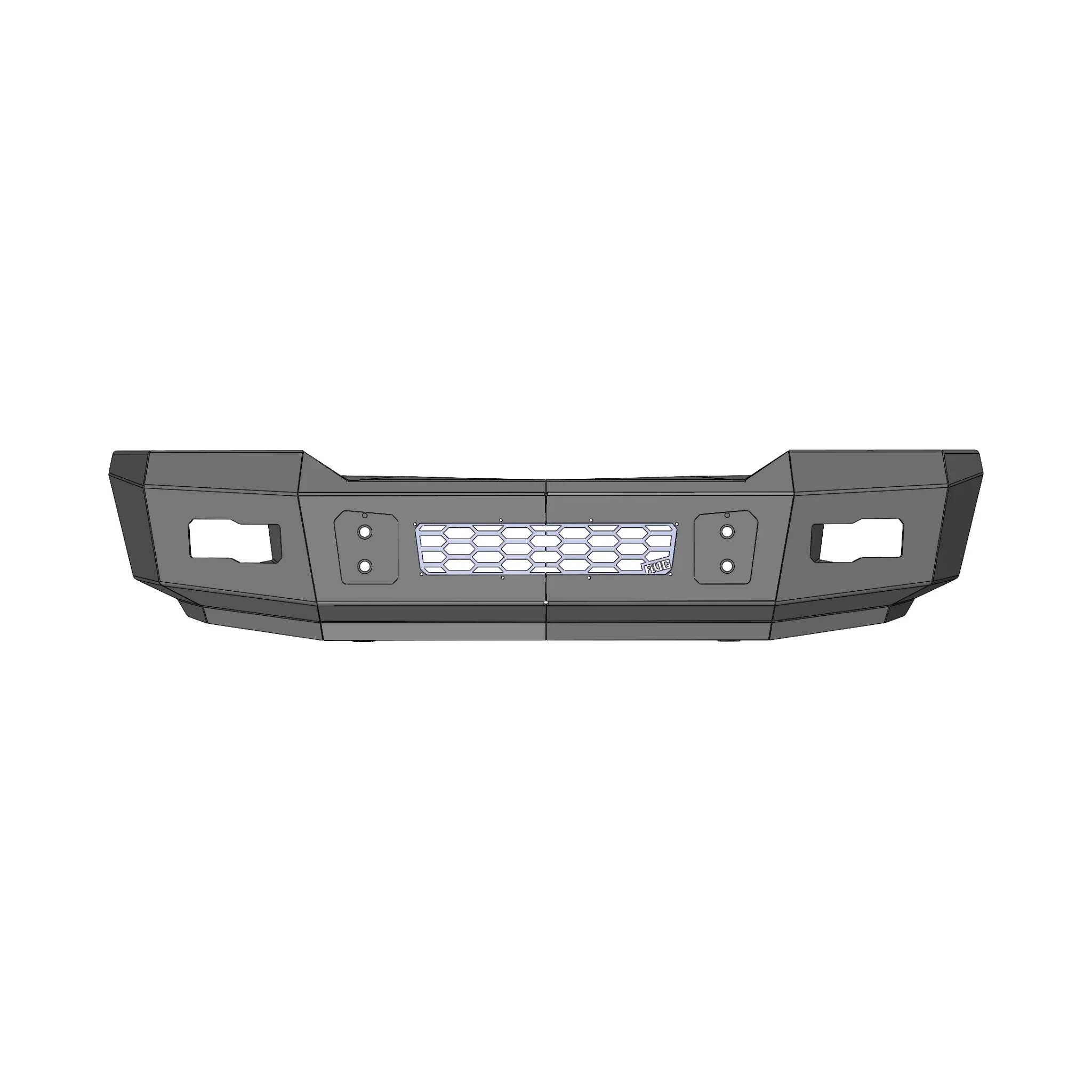 FLOG Industries Steel Demon Series Front Bumper, Sierra 2003-2007 LB7/LLY/LBZ