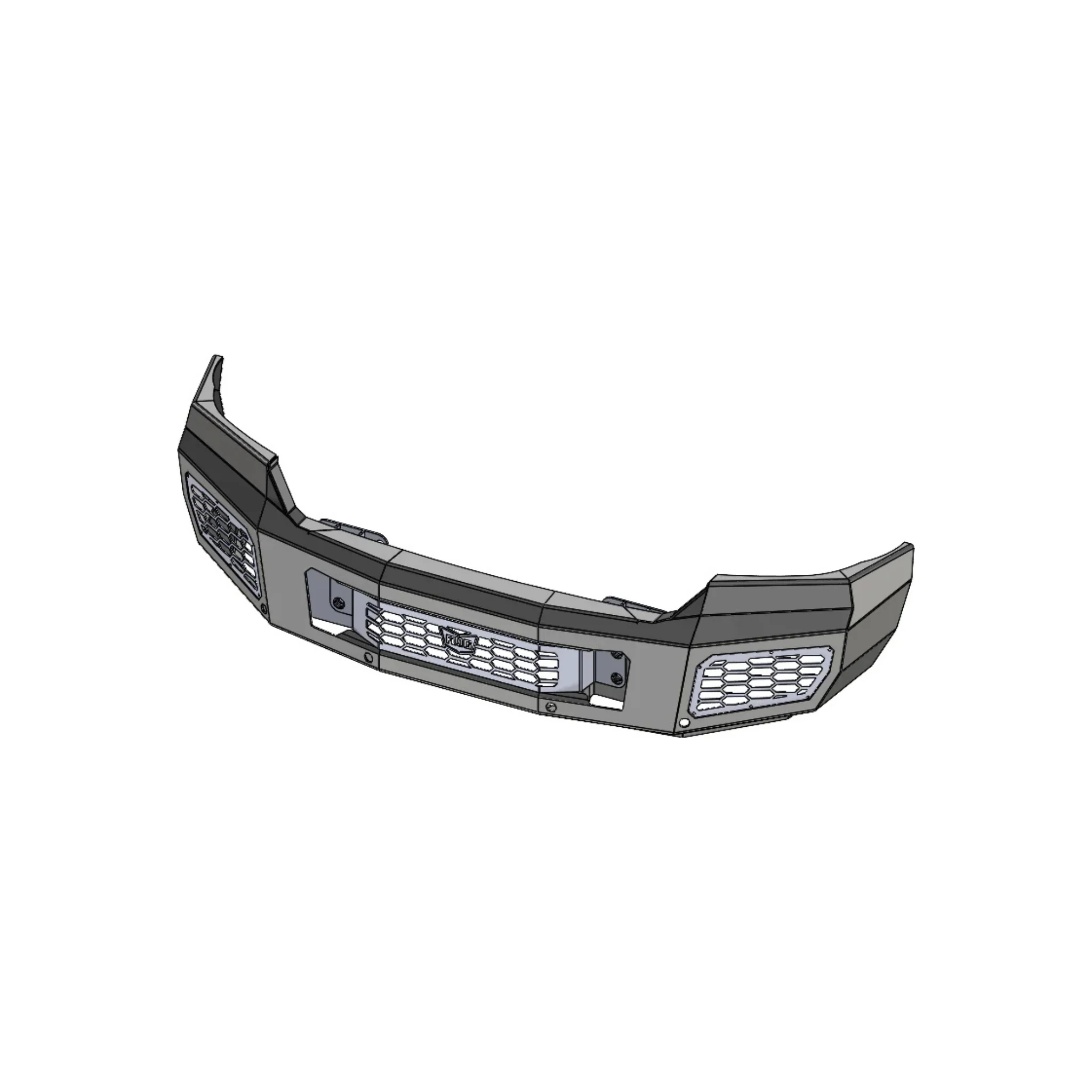 FLOG Industries Steel Demon Series Front Bumper, Sierra 2015-2019 LML/L5P - Image 2