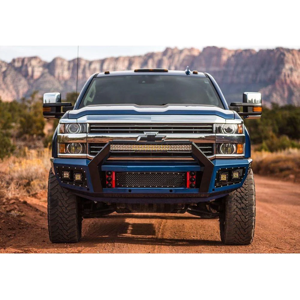 FLOG Industries Steel Demon Series Front Bumper, Silverado 2015-2019 LML/L5P - Image 6
