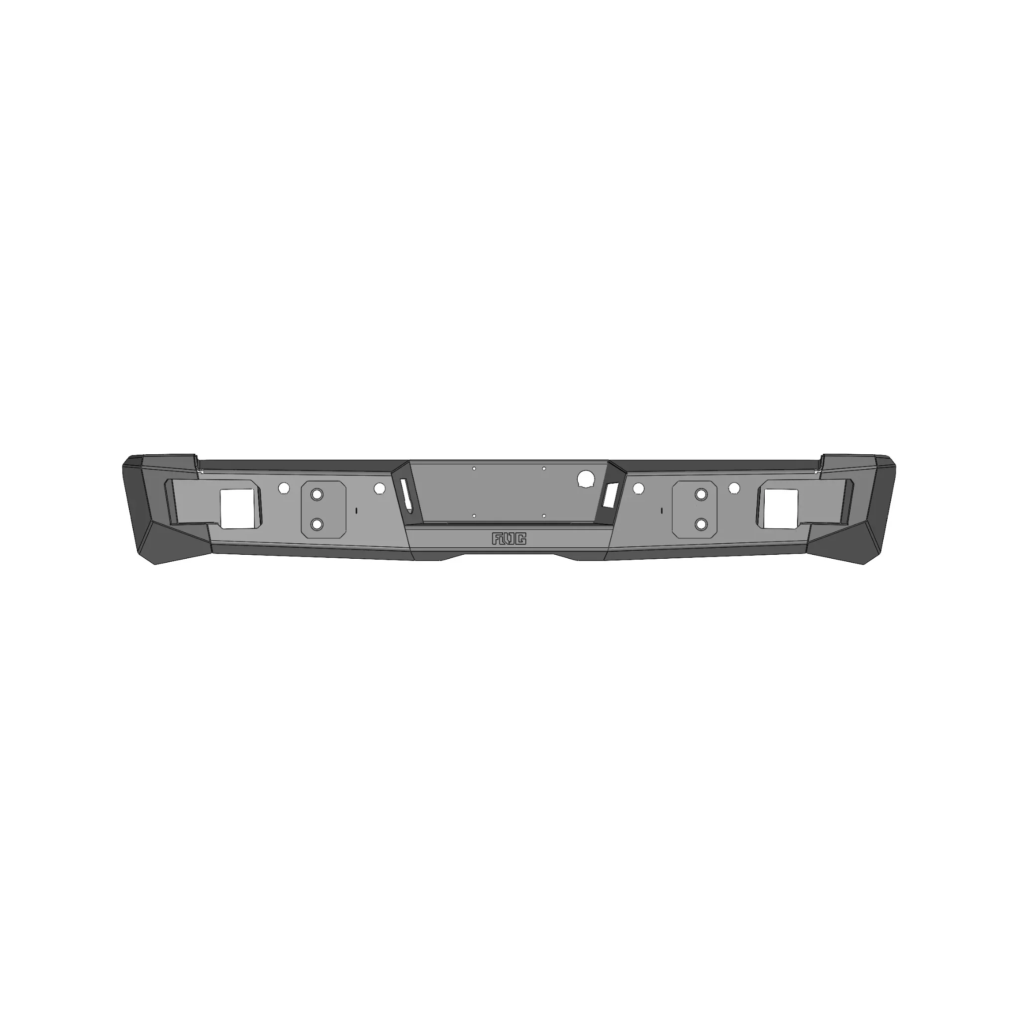 FLOG Industries Demon Series Rear Bumper, Sierra 2011-2014 LML