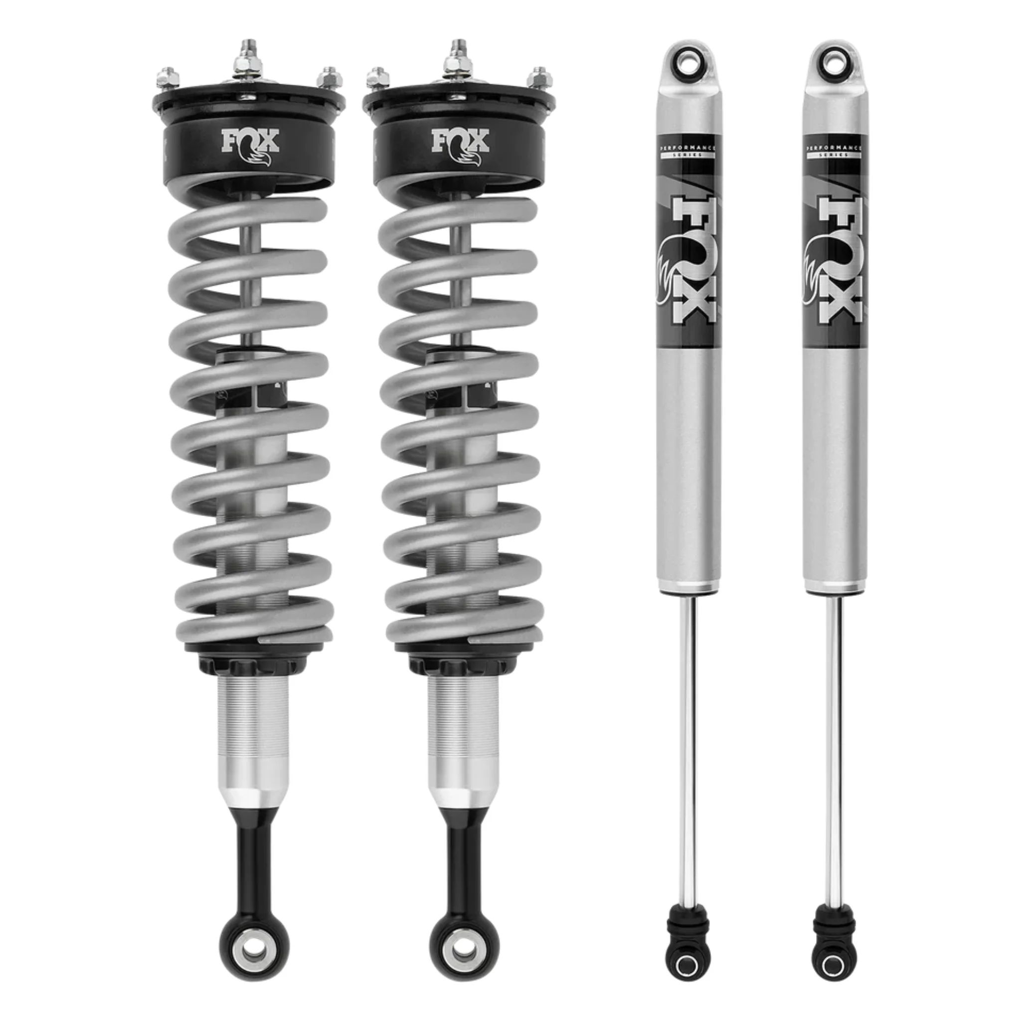 Fox 2.0 Performance Front Coilover IFP 0-2" & Rear IFP Shocks, 2016-2022 LWN