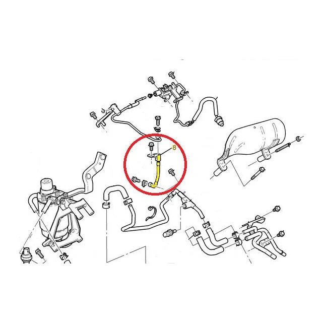 Fuel Feed Hose, 2011-2016 LML - Image 2