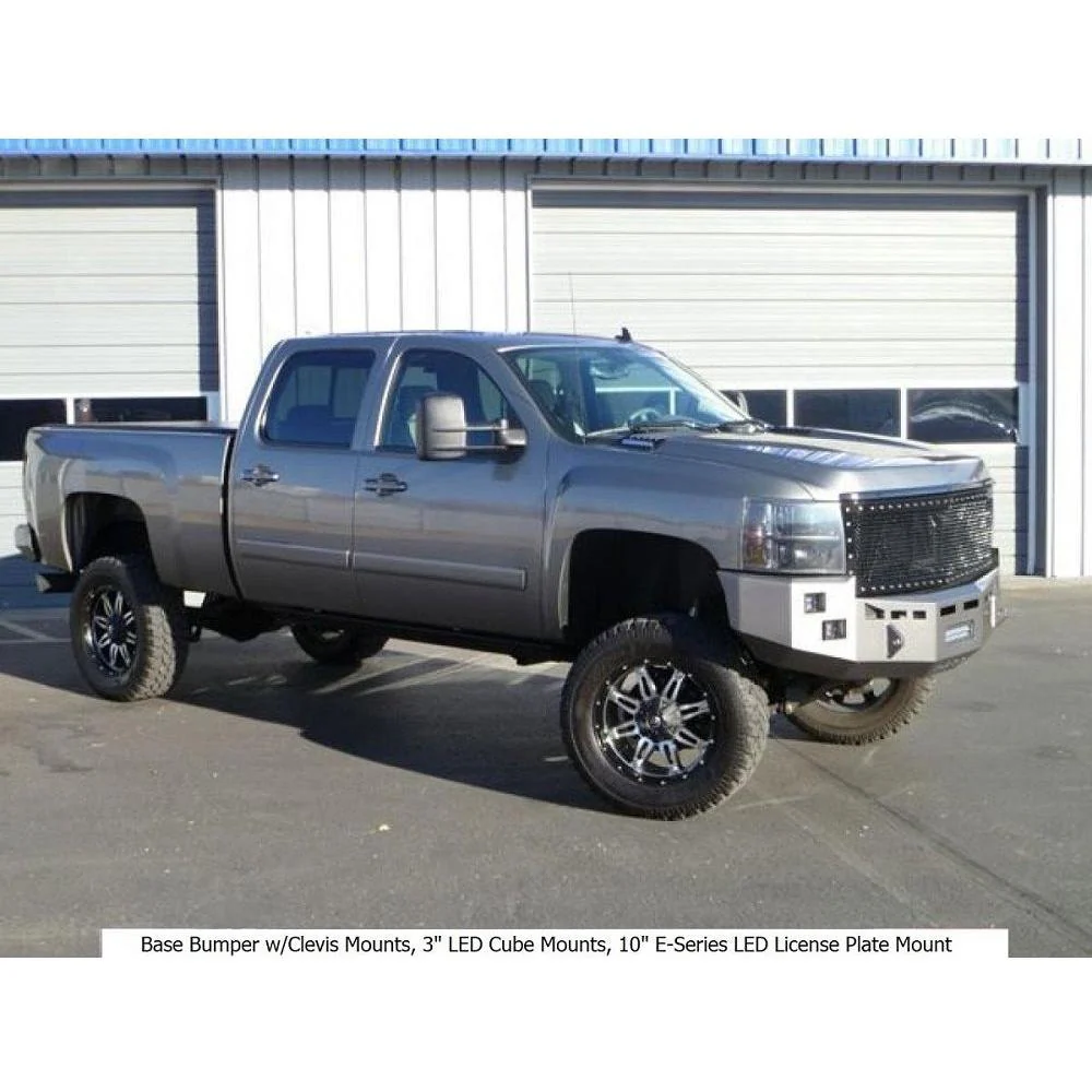 Fusion HD Front Bumper, 2007.5-2010 Silverado LMM - Image 2
